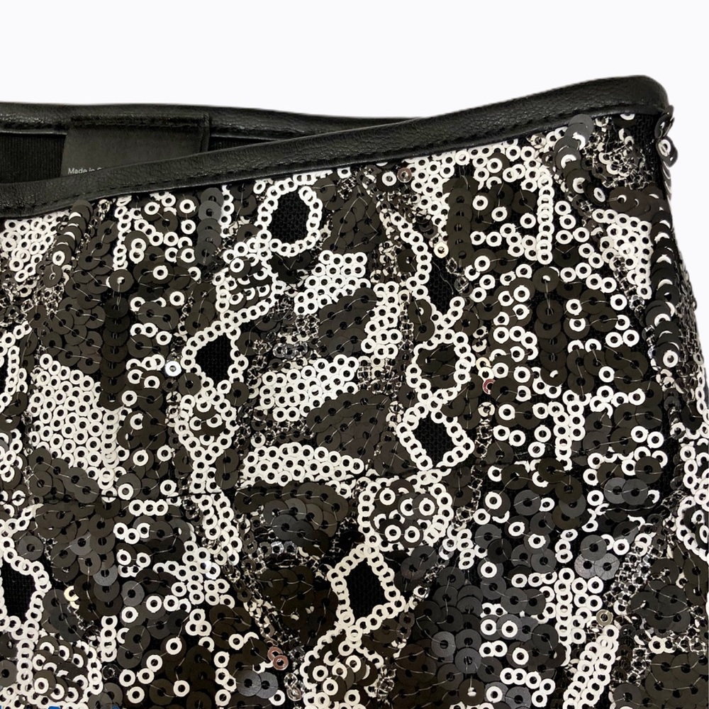 Black white sequin H&M Premier leggings